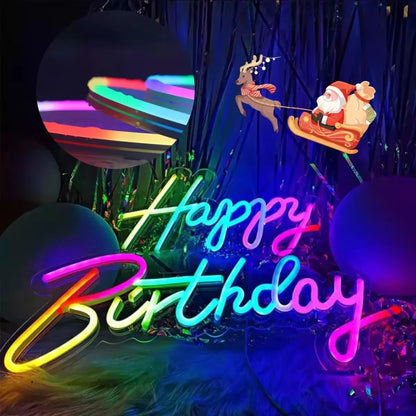 Bluetooth RGB Neon LED Strip Lights Waterproof Christmas Flexible Rope Lights USB App/Remote Control for Gaming Room Decorations